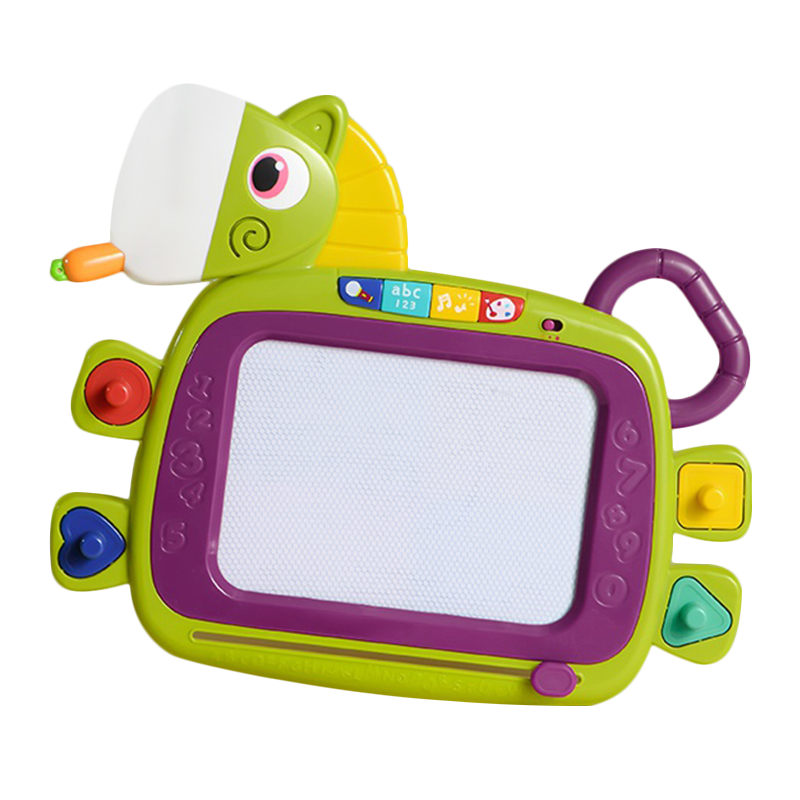汇乐玩具（HUILE TOYS）绘画工具汇乐儿童玩具小马互动画板磁性画板小黑板画画套装写字板婴儿宝宝绘画557-003B评测结果好吗,来看看买家说法？