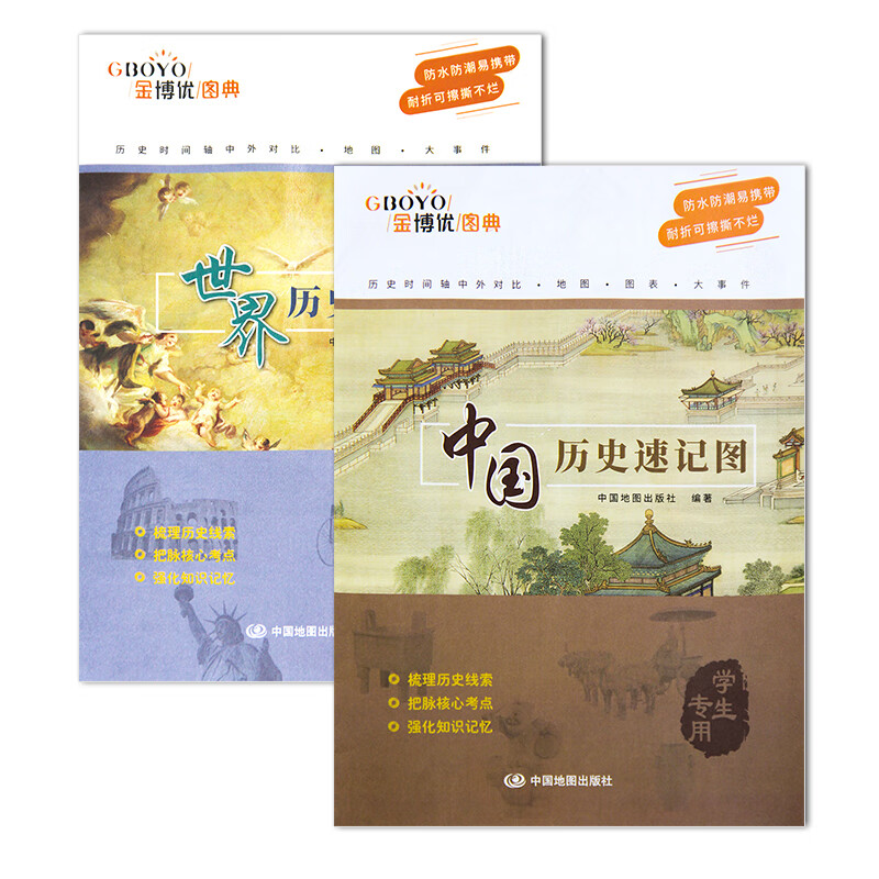 中国世界历史速记图中外历史图表大事件历史时间轴对比2020新版 020