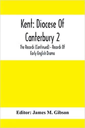 预订kent: diocese of canterbury 2: the records (cont