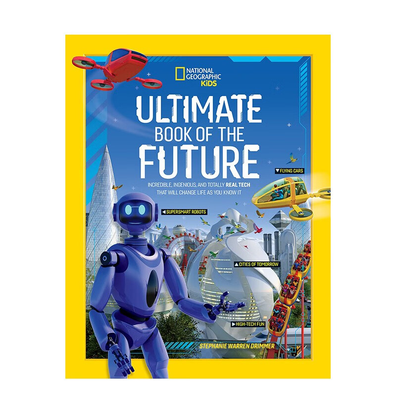 【预售】未来之书 ultimate book of the future 英文青少年书籍 善本