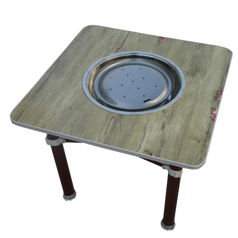 齐齐哈尔烤锅烤炉芭比q户外木炭碳烤肉炉东北野餐烧烤桌大排档bbq