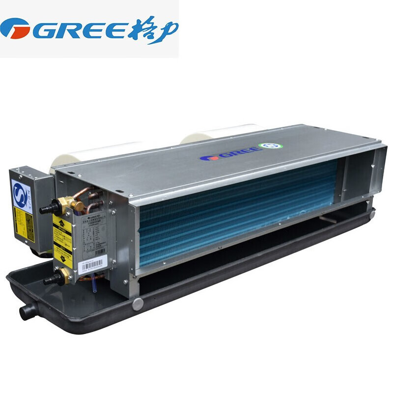 风机盘管卡式风机吸顶式商场超市天花机暗装明装水冷水系统三排管风机