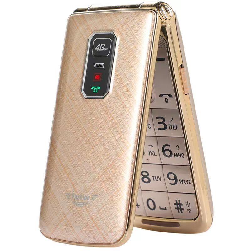 bihee  百合翻盖老年手机移动电信版老人机大字体大声音百合老人机