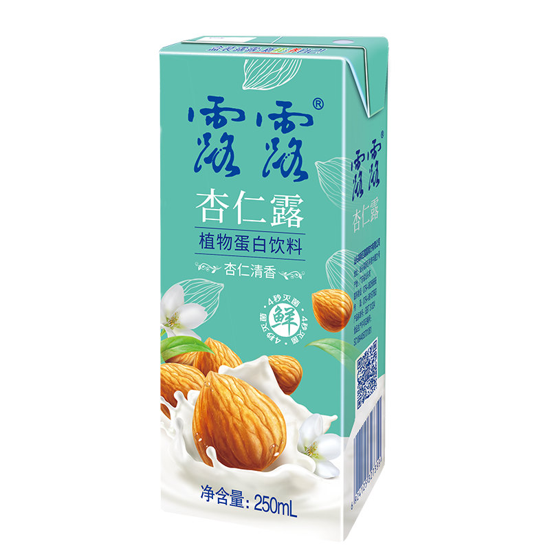 京东极速版:露露 杏仁露 新鲜植物蛋白饮料 250ml*12 清香型 21.9元