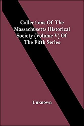 预订collections of the massachusetts historical soci