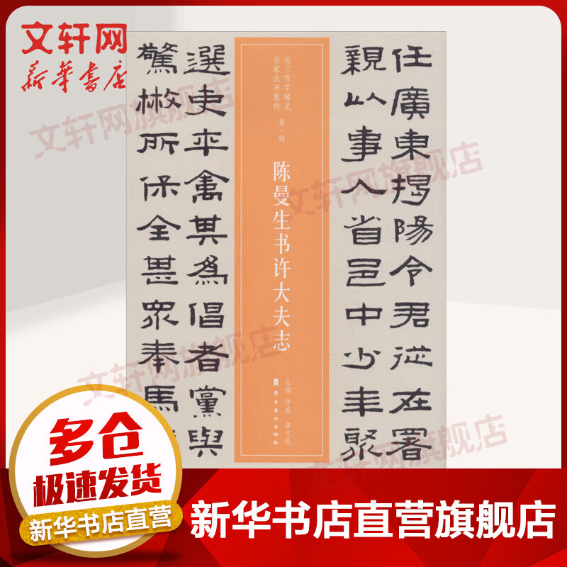 陈曼生书许大夫志
