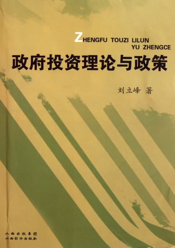 政府投资理论与政策
