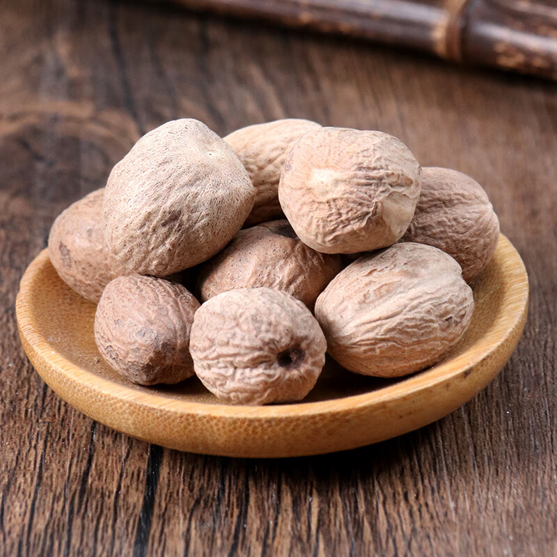 北京同仁堂中药材肉蔻500克 玉果肉豆蔻肉扣肉寇冦炖肉调料香料八角卤