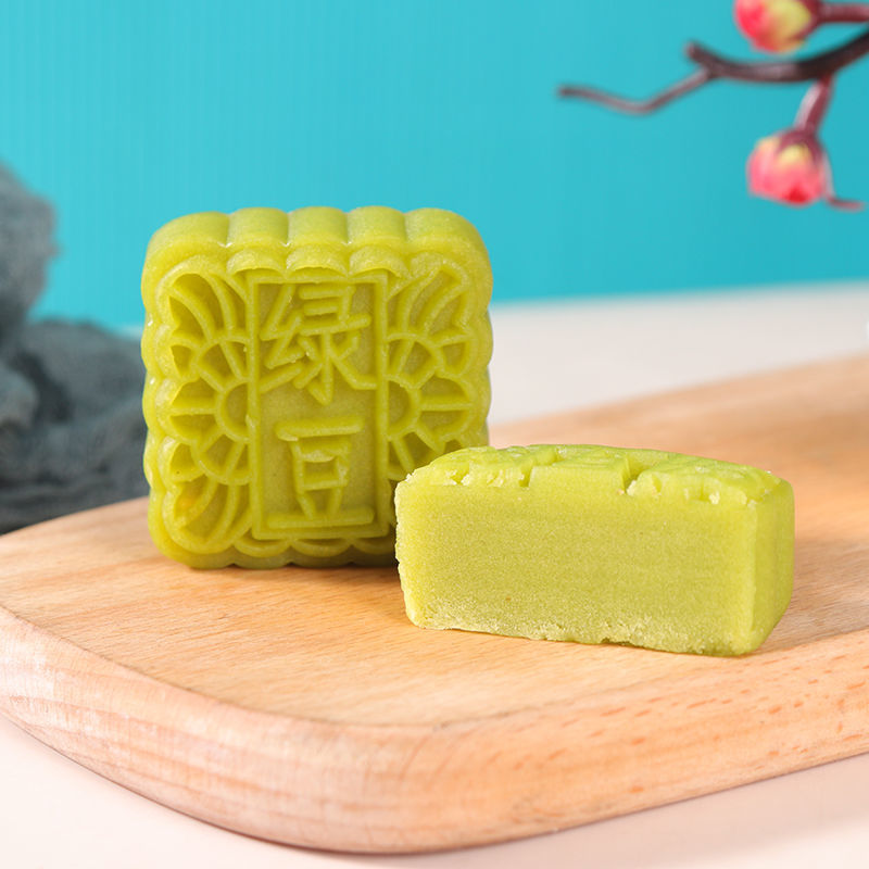 冰沙绿豆糕饼冰皮板栗红豆紫薯夏季老式包装零食 绿豆味 买250g 250g