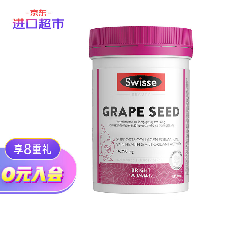 Swisse品牌葡萄籽精华片价格走势分析及购买建议