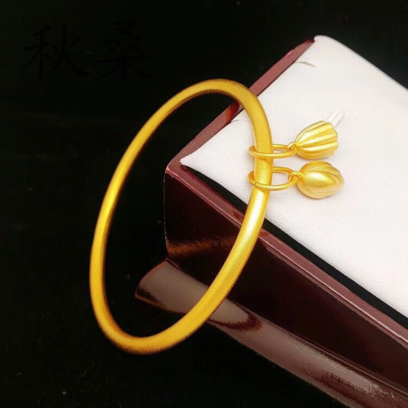 古法莲蓬手镯(圈口56)