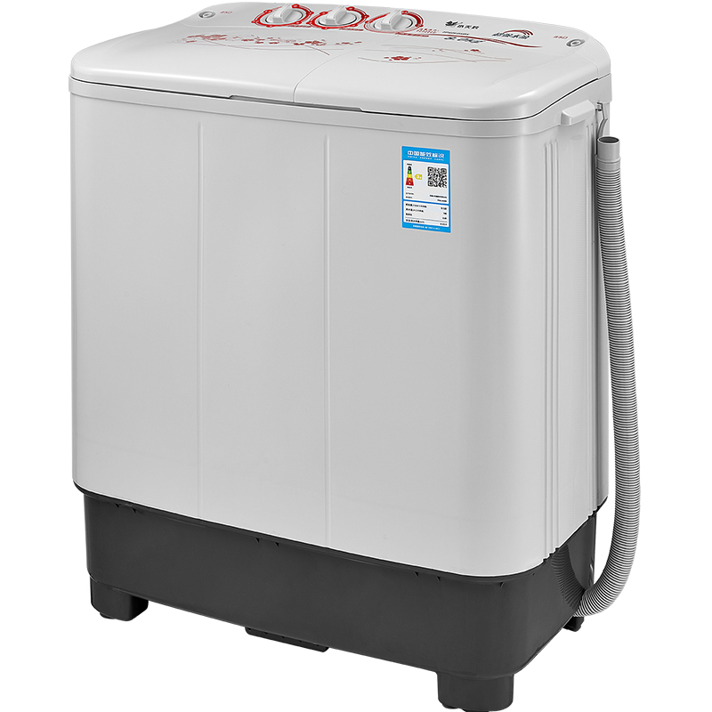 小天鹅(LittleSwan)洗衣机半自动双缸双桶 8公斤kg甩干脱水分离家用 TP80VDS08