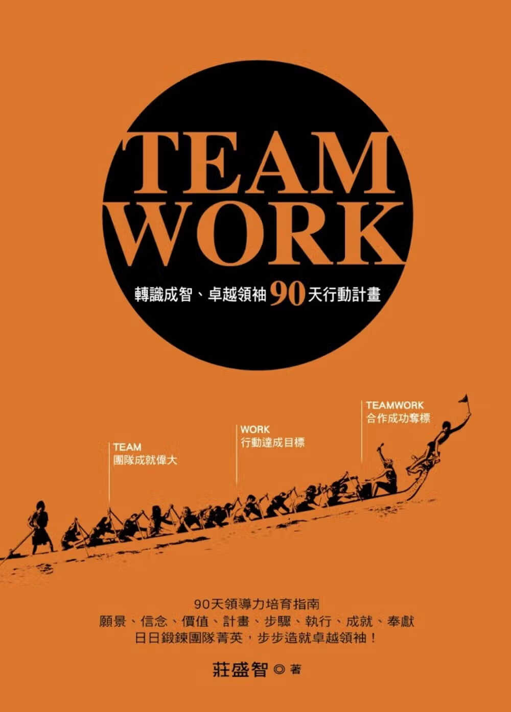 预售 庄盛智 TEAMWORK : 转识成智、卓越领袖90天行动计划 幸福好野人企业管理顾问公司