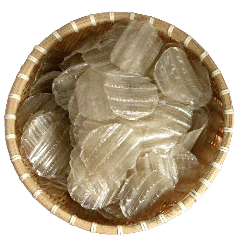 致宽传统手工红薯粉皮1斤装 火锅炖粉 地瓜宽粉条 红薯小圆粉皮 1斤