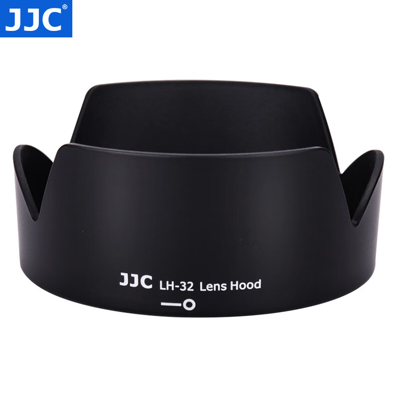 JJC HB-32遮光罩 适用尼康于D5600 D7500 D7200 18-105 18-140 HB-32