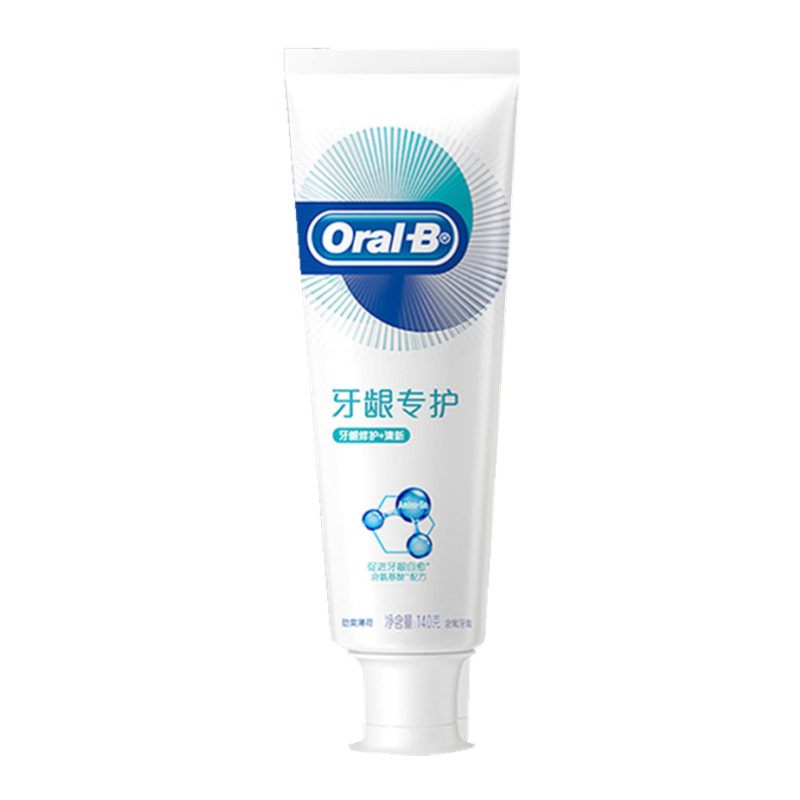 Oral-B 欧乐-B 牙龈专护牙膏套装 (夜间密集修护200g+绿茶持久清新200g)