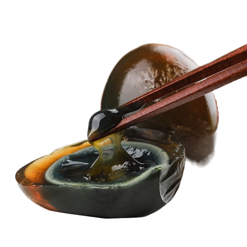 鄱湖鸭舍 无铅工艺松花皮蛋溏心松花蛋恒温腌制变蛋松花鄱阳湖皮蛋 20枚*加大60-70克【推荐】