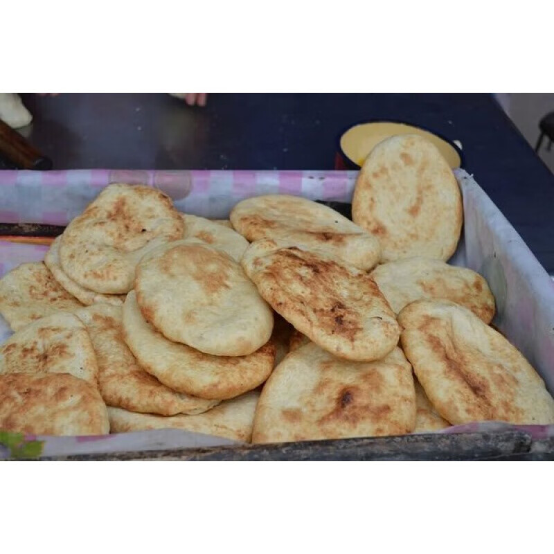 1000g灵宝石子馍特色农家特产烧饼五谷杂粮纯手工面食10个装