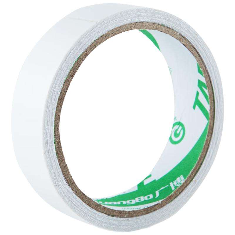廣博(GuangBo)高粘性6卷裝24mm*10y 9.14米/卷雙面膠帶棉紙兩面膠布手工膠財(cái)務(wù)辦公文具 SFXS9027