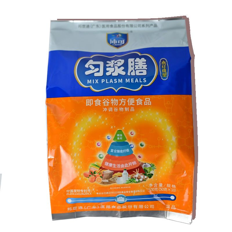 康创优品沛可匀浆膳高纤维型老人医院可代餐谷物方便食品无蔗糖营养品