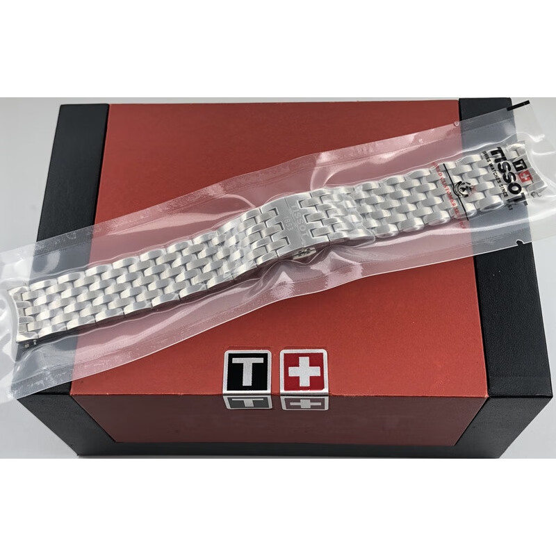 天梭表带钢带 原装天梭1853港湾系列t045钢带 t045207a t045407a原厂