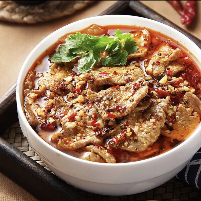 麻六记(maluji)水煮牛肉 470g半成品川菜加热即时速食麻辣家常菜牛肉