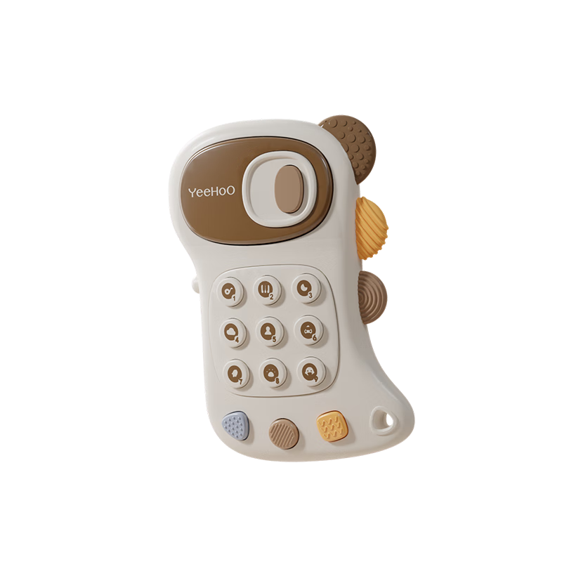 英氏（YEEHOO）儿童玩具手机趣味婴儿电话宝宝早教中英双语仿真故事学习机礼物