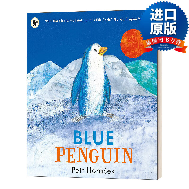 英文版 blue penguin 蓝色企鹅 petr horacek 英文原版 进口原版书籍