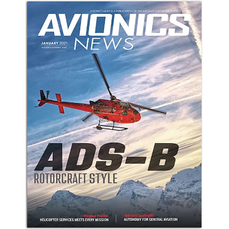 【单期可选】Avionics News 美国航空电子信息杂志 2021/22年月刊 2021年1月刊