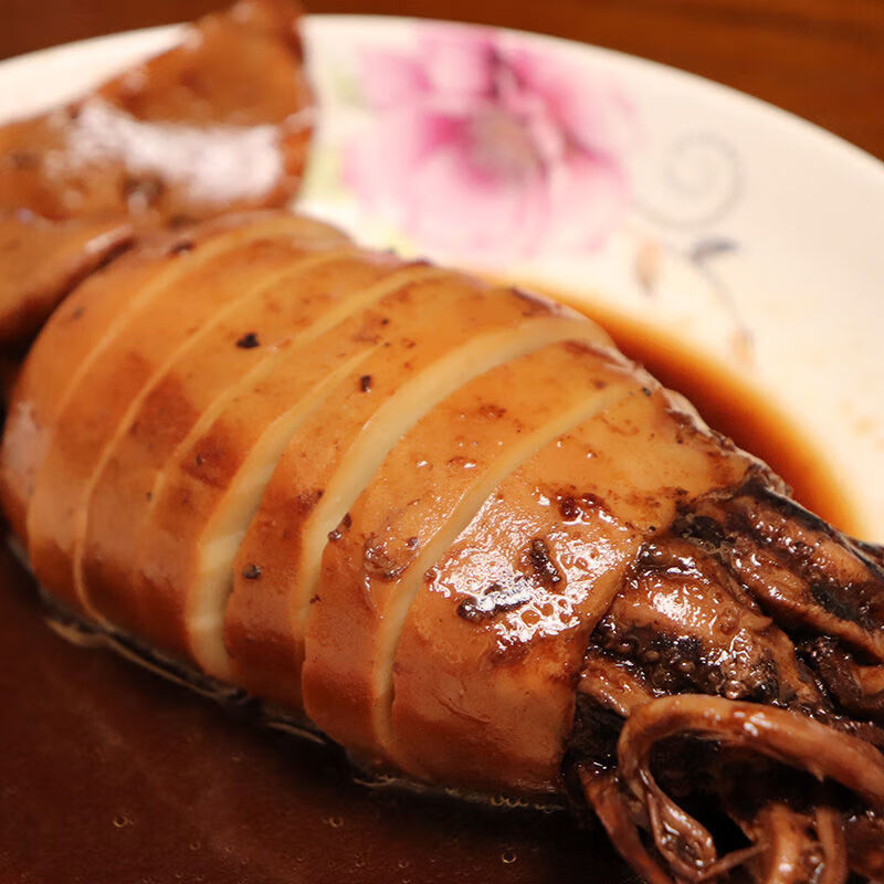 奢氧舟山目鱼大烤墨鱼大烤即食海鲜鱿鱼大烤酒店冷盘烤鱿鱼鲜嫩多汁