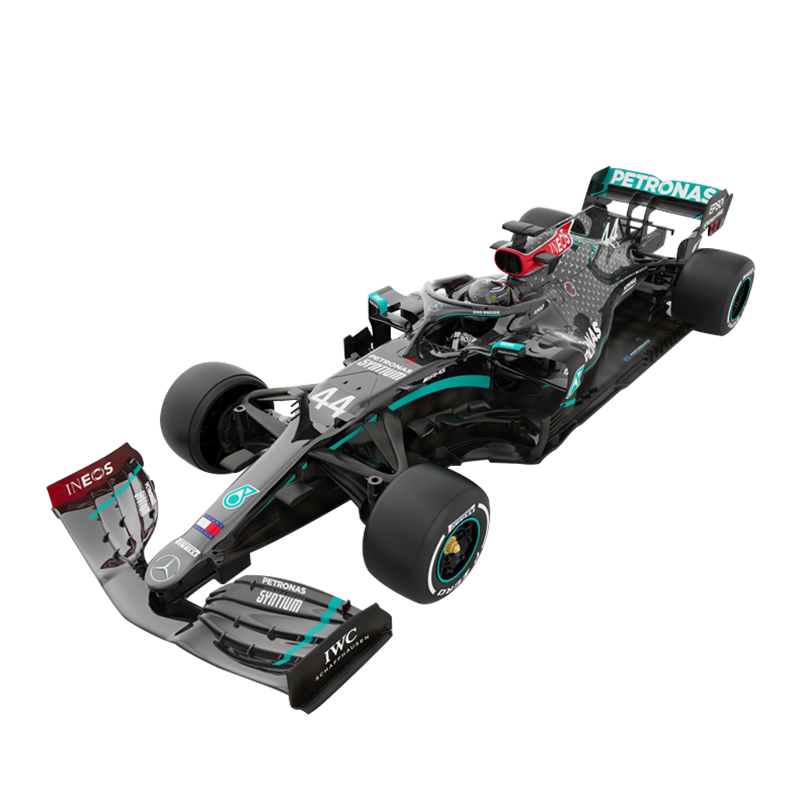 星輝（Rastar）RASTAR/星輝 奔馳AMG F1 W11遙控車(chē)漢密爾頓1:18方程式賽車(chē)模型 1：18 奔馳遙控賽車(chē)*1+遙控器*1