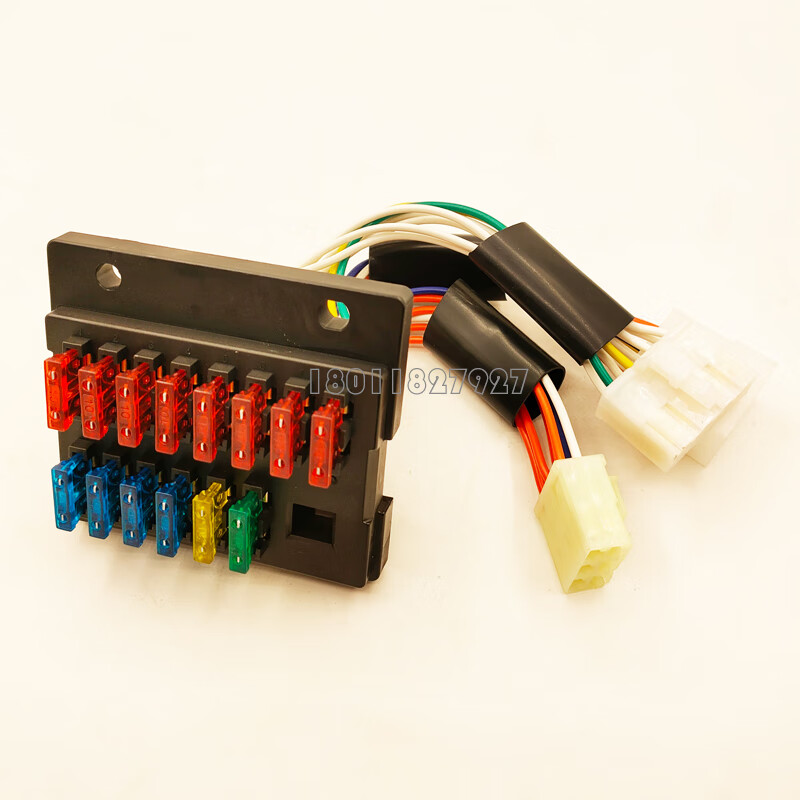 星舵挖掘机配件斗山大宇dh55 60 220 225 300-5-7-9保险丝盒总成线束