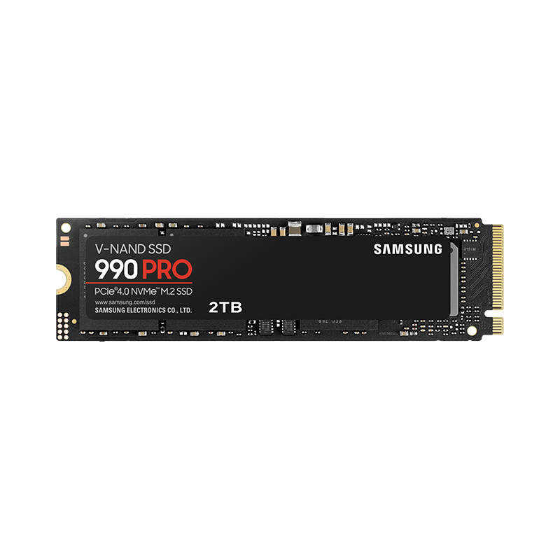 5日0点:三星（SAMSUNG）2TB SSD固态硬盘 M.2接口(NVMe协议PCIe 4.0 x4) 990 PRO （MZ-V9P2T0BW）1139元包邮