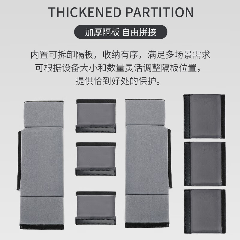 双肩多功能摄影包防水大容量专业单反相机包稳定器电脑无人机背包 黑色