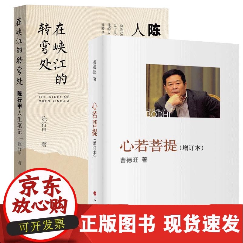 陈行甲人生笔记+心若菩提 共2册