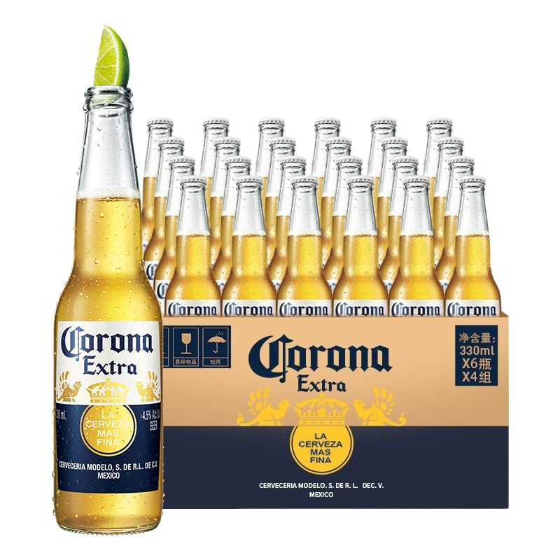 科罗娜Corona墨西哥风味 科罗娜啤酒 青柠仪式 330m