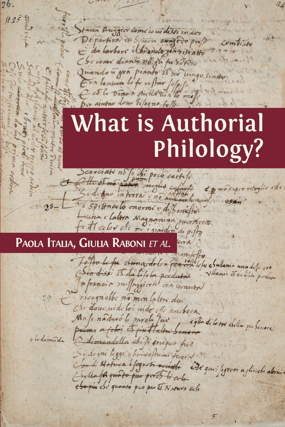 【预售 按需印刷】what is authorial philology?