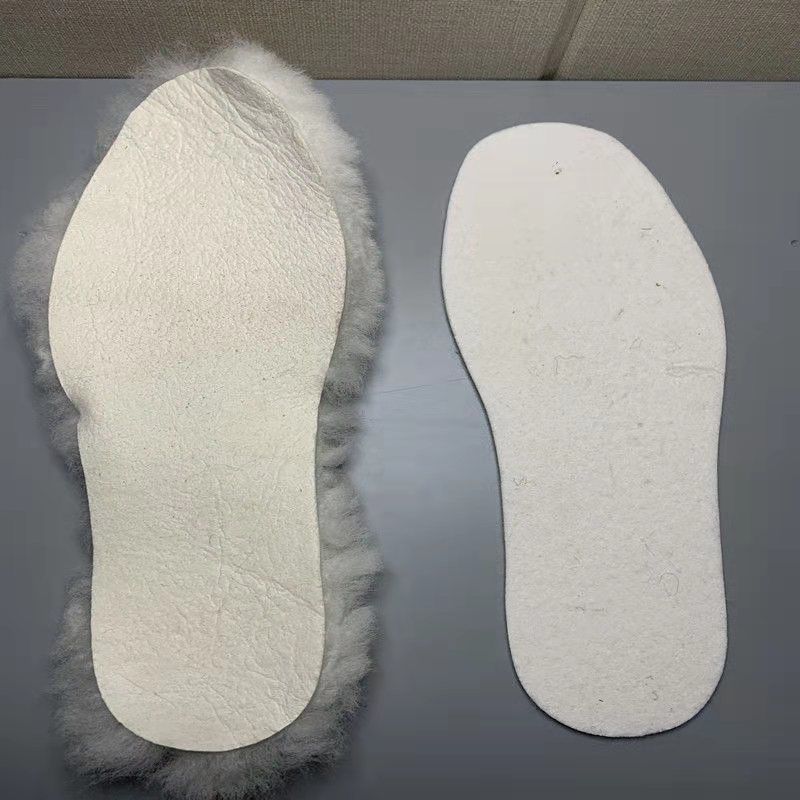 热拜纯羊毛澳洲羊毛鞋垫皮毛一体鞋垫冬季加厚保暖雪地靴棉鞋鞋垫