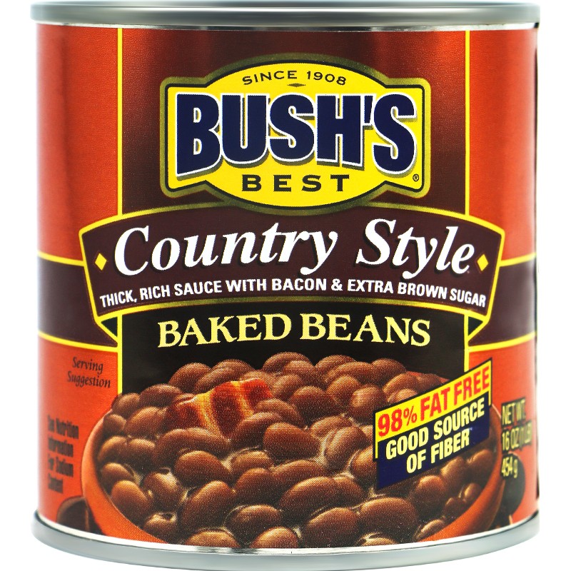 布什(bushs)美国进口布什牌烤豆酱罐头调味best baked beans 乡村