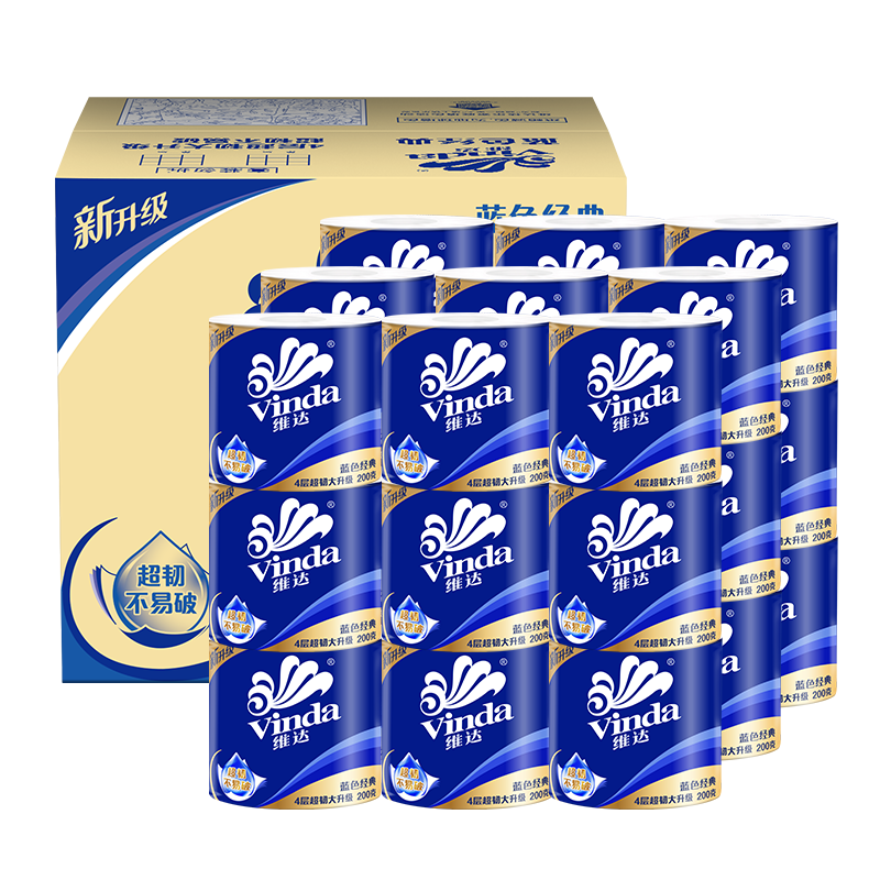 Vinda/ά�� ��ɫ����200g ��о��ֽ 4�� 27��