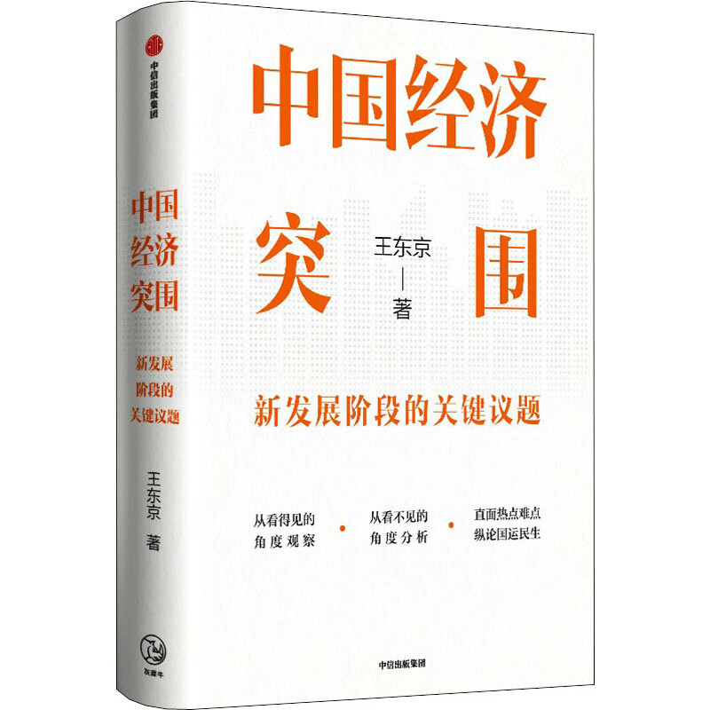 全新正版 中国经济突围 王东京 中信出版社