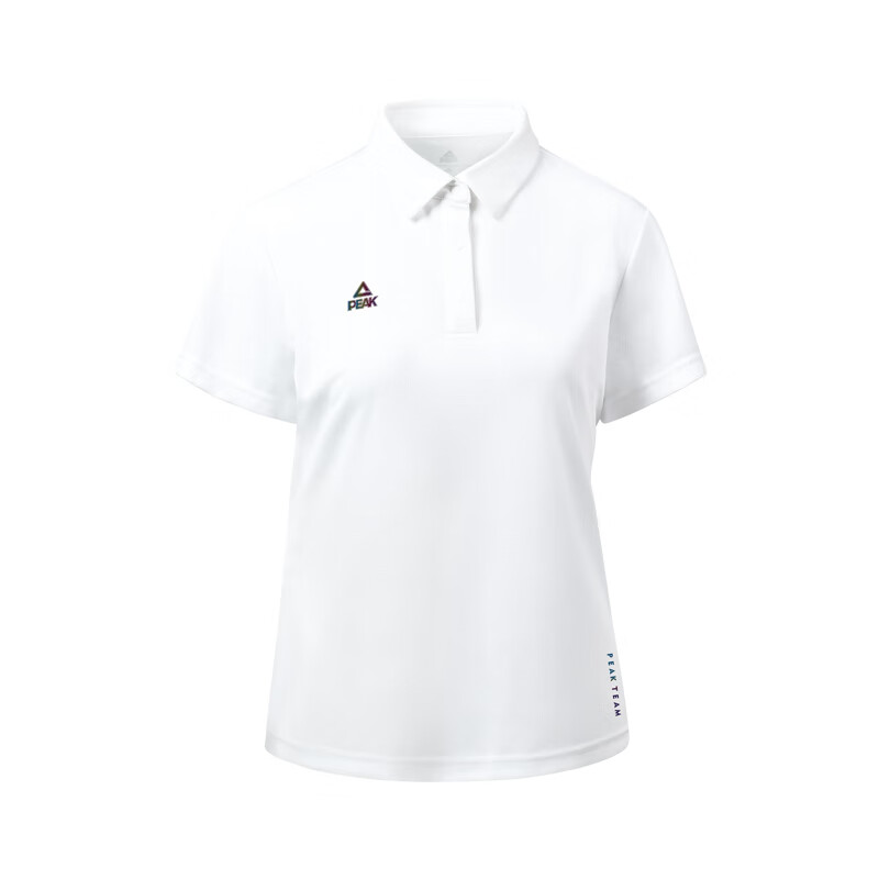 匹克翻领短t恤tf628088 白色 s