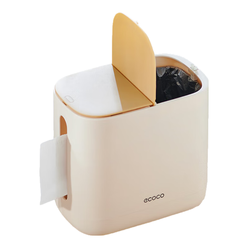 ecoco��������Ͱ1.5L���ô��ǳ�����輸СͰ����ֽ���а�ѹʽE24134�� 39.9Ԫ