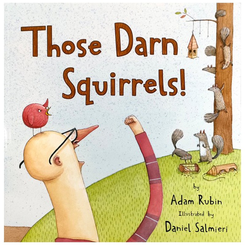 可恶的松鼠 儿童趣味幽默英语启蒙读物 adam rubin