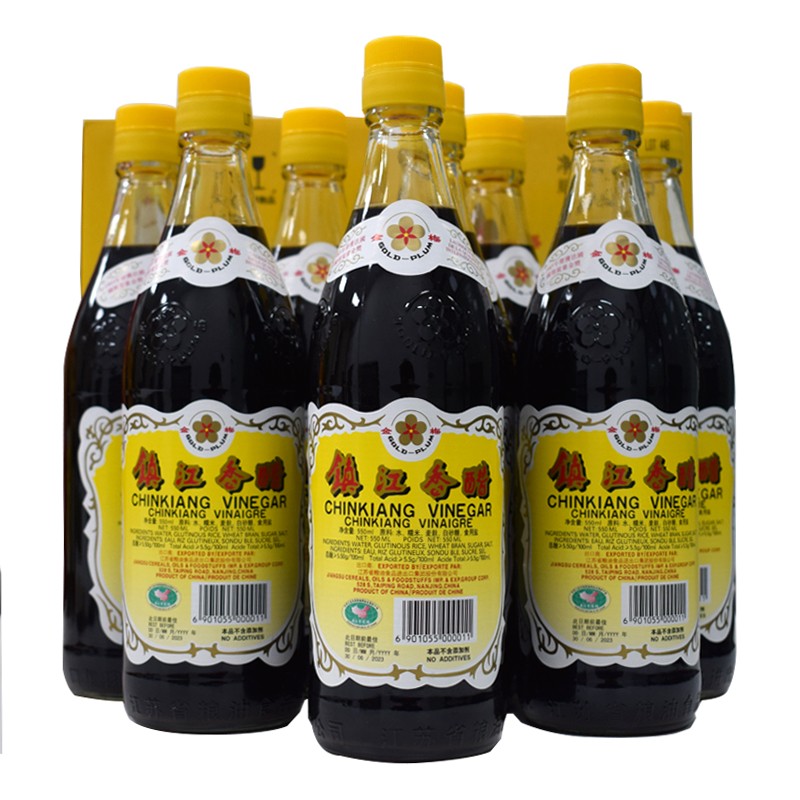 听鹂山房金梅醋 香醋镇江醋香醋 酿造食醋炒菜醋火锅烧烤调味醋 550ml