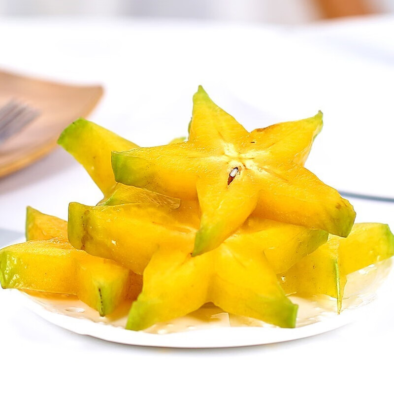 小筑倾橙福建漳州下河杨桃新鲜水果洋桃五角星阳桃现摘现发整箱年货 5斤优选杨桃