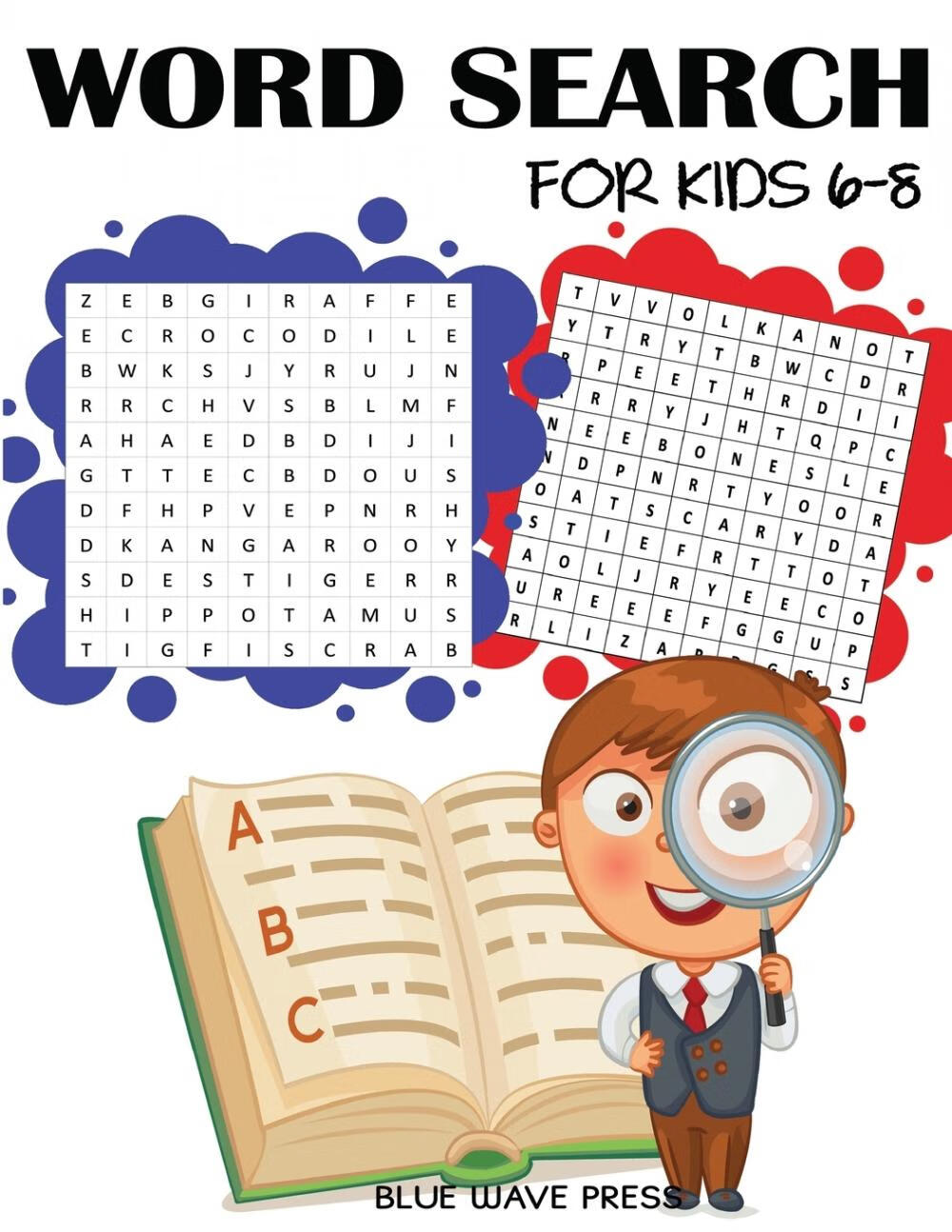 【预售 按需印刷】word search for kids 6-8