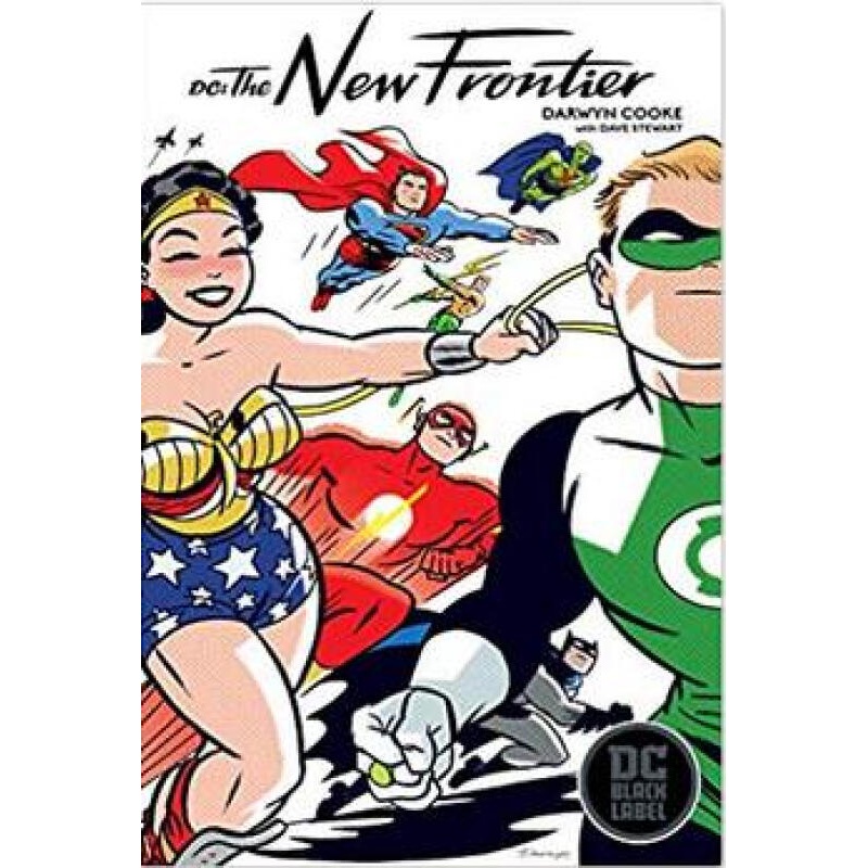 dc: the new frontier: dc black label 英文原版 dc英雄