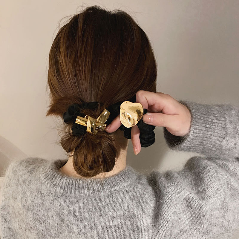sendme不规则打结发圈女生款简约个性发绳高弹力扎头发橡皮筋性网红