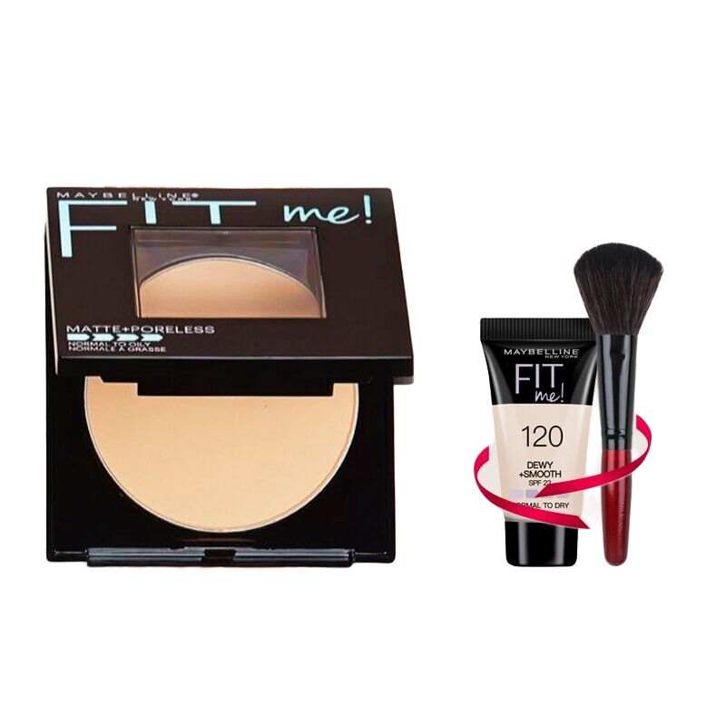 ���ڲ�����Maybelline/������ FIT me�������� ��ױ�۱� 8.5g ��Ȼɫ120